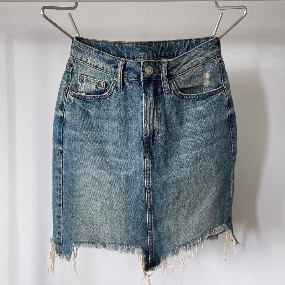 Mini/MIDI Denim Skirt